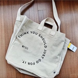 WearFigs “Go For It” Tote bag - Limited Edition